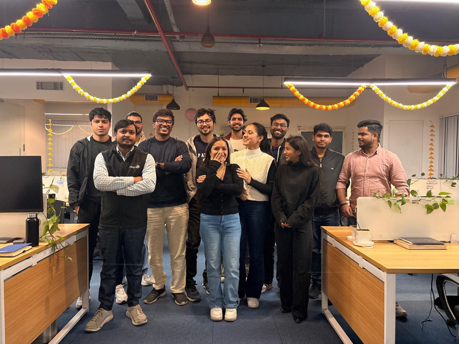 The Traqo Bengaluru team in office